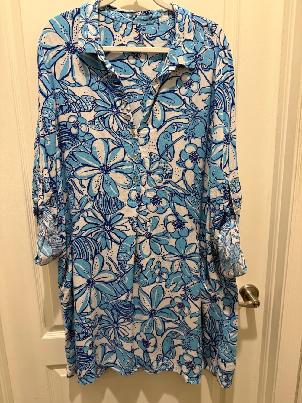 Lilly Pulitzer Natalie Swimsuit Cover-up, Size XL